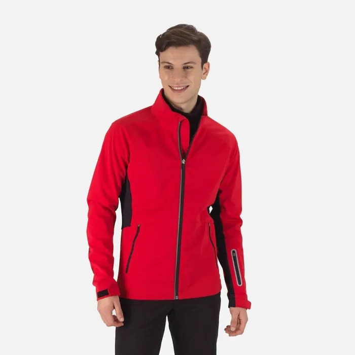 Men Men039s Softshell Jacket Sportsred301 Rossignol Ski and Snowboard Jackets