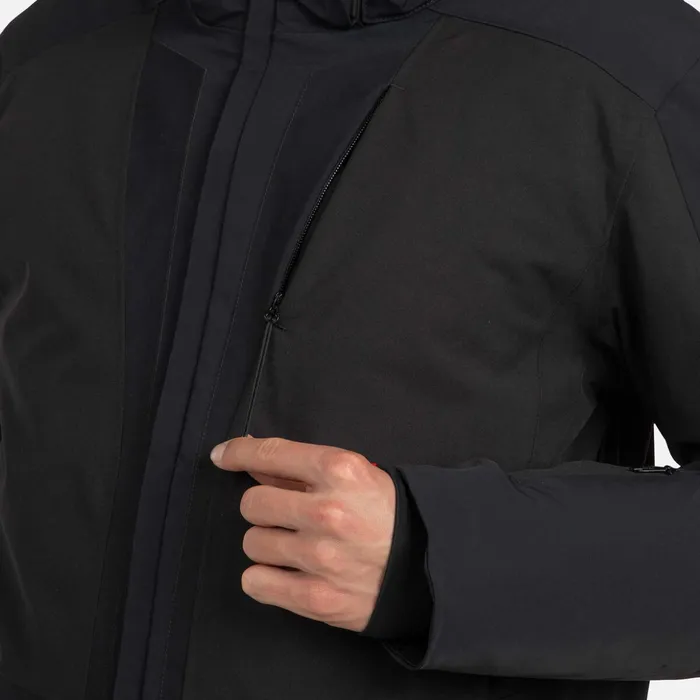 Men Men039s Summit Stripe Ski Jacket Black200 Rossignol Ski and Snowboard Jackets