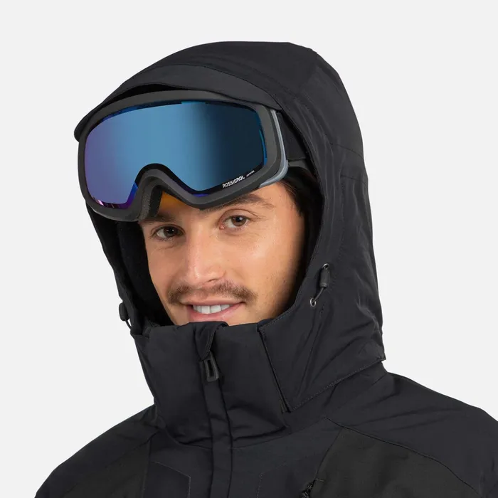 Men Men039s Summit Stripe Ski Jacket Black200 Rossignol Ski and Snowboard Jackets