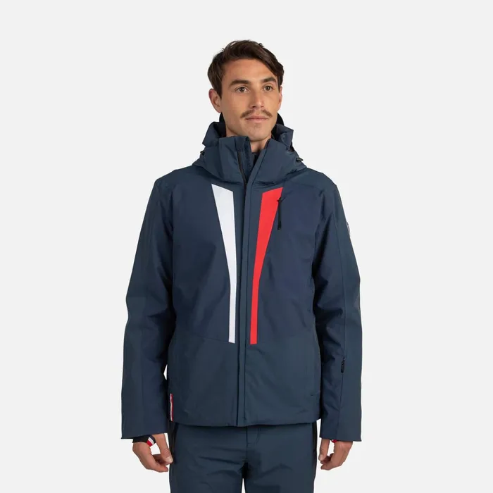 Men Men039s Summit Stripe Ski Jacket Darknavy715 Rossignol Ski and Snowboard Jackets