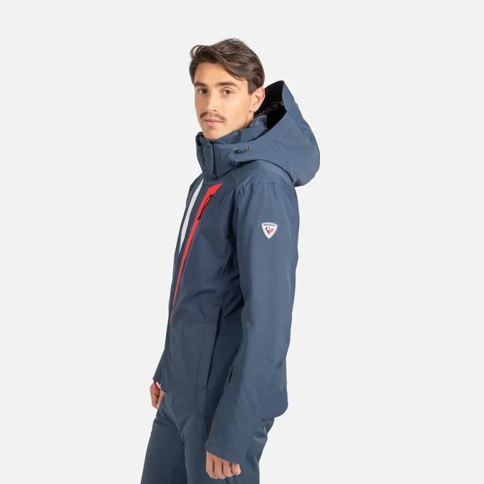Men Men039s Summit Stripe Ski Jacket Darknavy715 Rossignol Ski and Snowboard Jackets