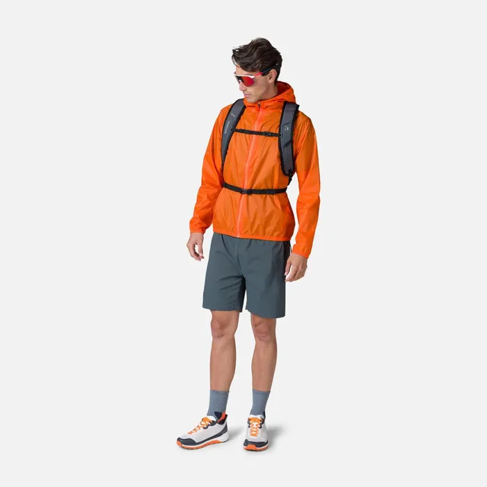 Men Men039s Ultralight Packable Jacket Tangeloorange Rossignol Softshell and Lightweight Jackets