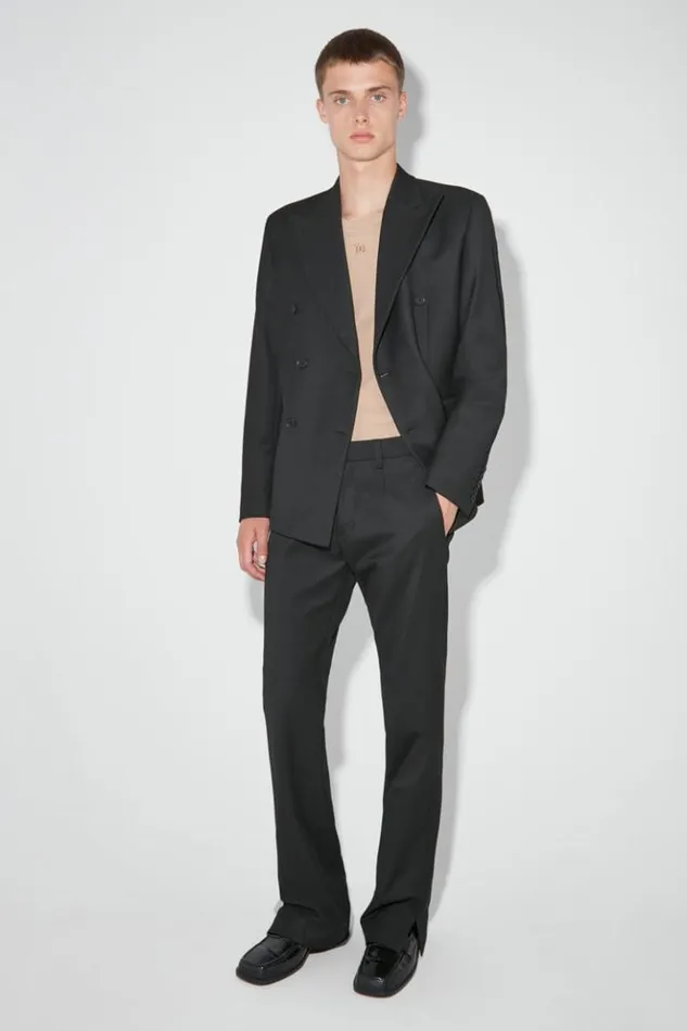 Men Outerwear MISBHV Double Breasted Blazer Black