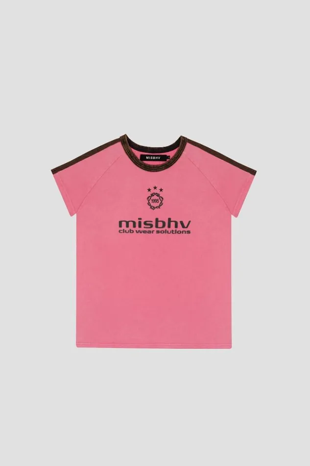Men TShirts MISBHV Hools TShirt Washed Pink