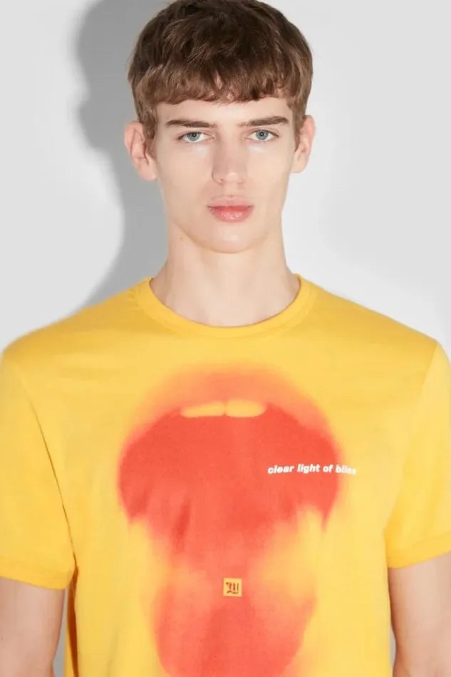 Men TShirts MISBHV LSD TShirt Yellow