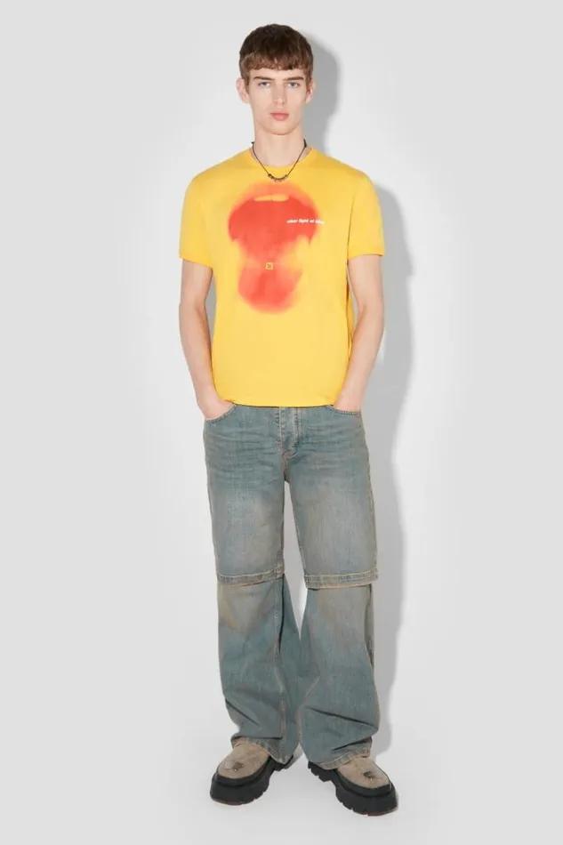 Men TShirts MISBHV LSD TShirt Yellow