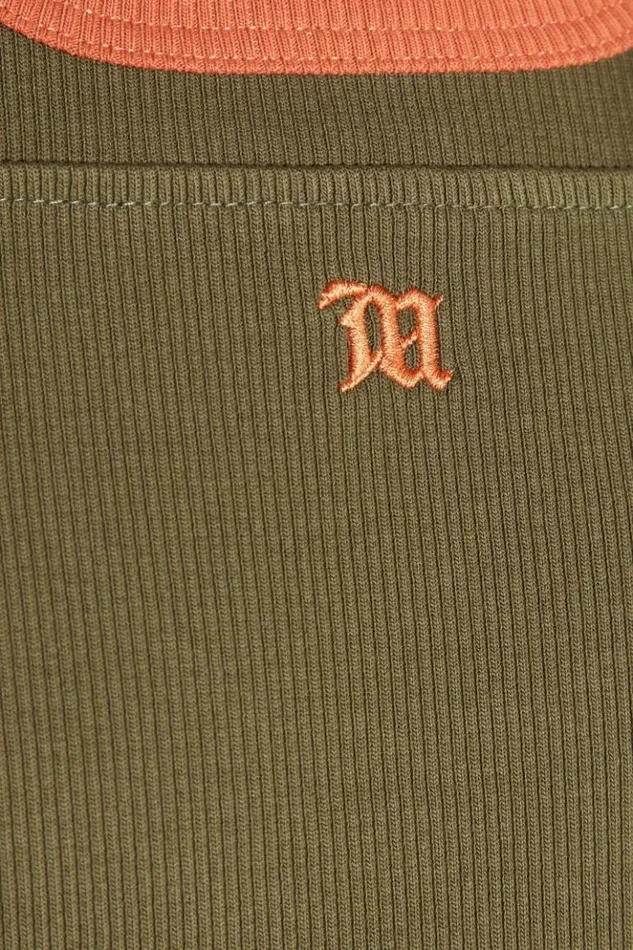 Men TShirts MISBHV M Tank Top Green Orange