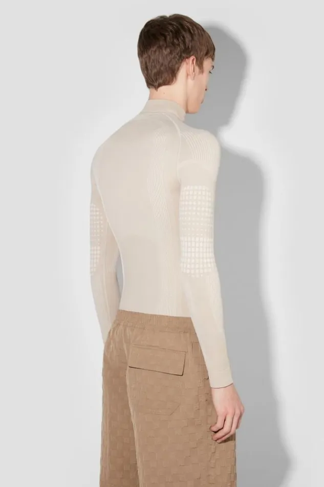 Men Tops MISBHV Sport Europa QuarterZip Longsleeve Beige