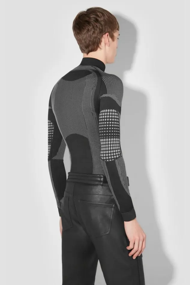 Men Tops MISBHV Sport Europa QuarterZip Longsleeve Muted Black