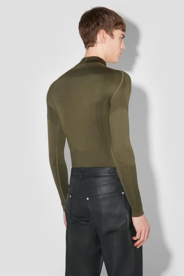 Men Tops MISBHV Sport Longsleeve Grunge Olive
