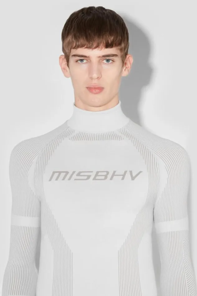 Men Tops MISBHV Sport Longsleeve Light Grey