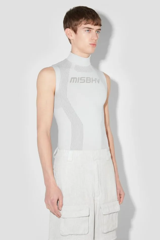 Men Tops MISBHV Sport Sleeveless Top Light Grey