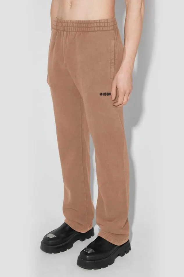 Men Trousers MISBHV Community Sweatpants Vintage Brown