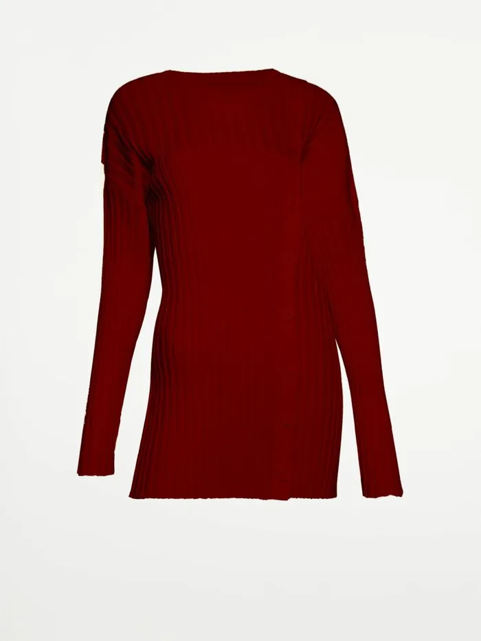 Merino Detach Top Long Sleeves Soft Cherry Women Wolford Tops