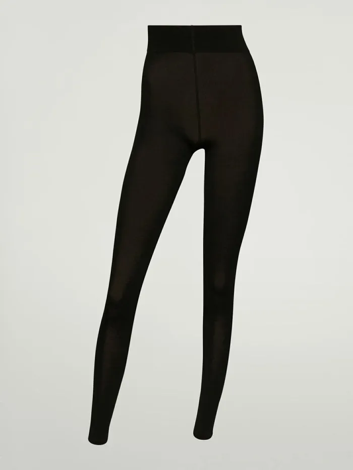 Merino Tights Leggings Black Women Wolford Tights