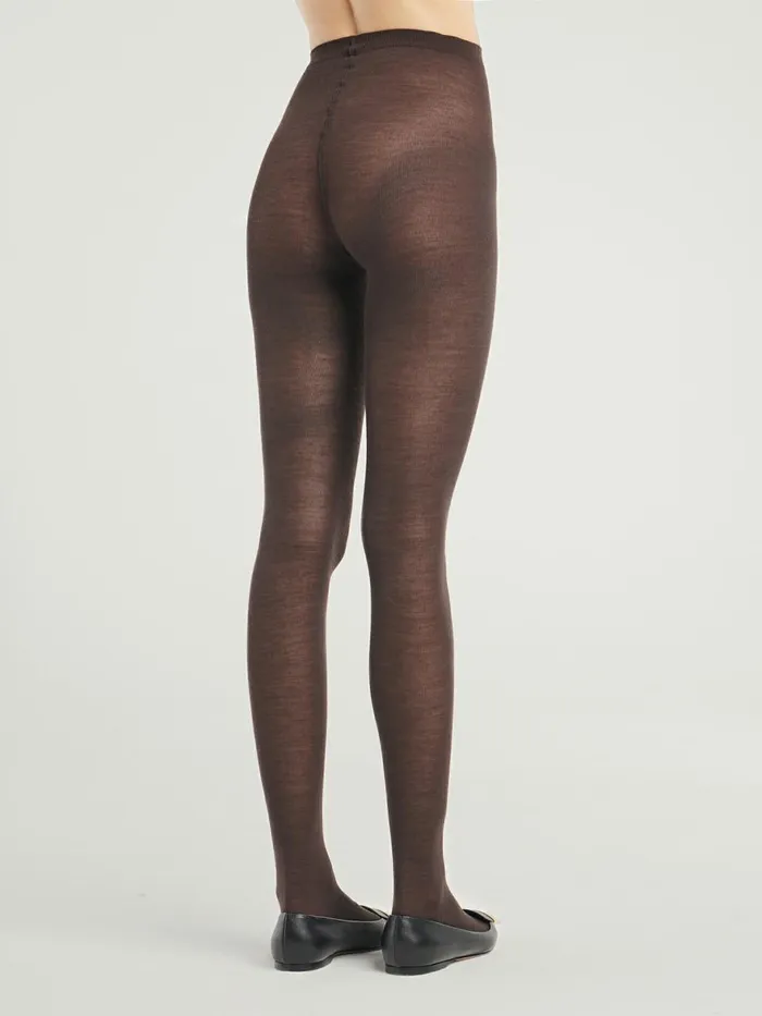 Merino Tights Soft Cacao Women Wolford Tights