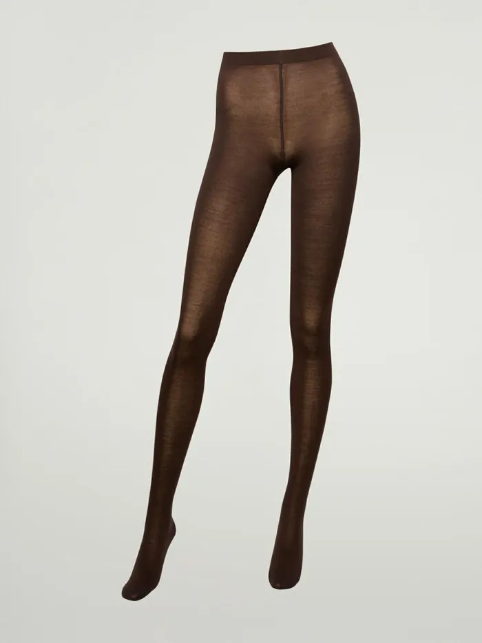 Merino Tights Soft Cacao Women Wolford Tights