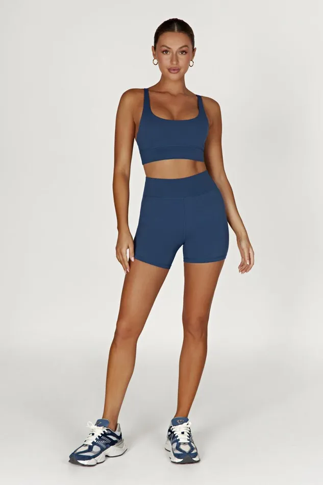 Meshki Activewear Women Carly Bike Shorts 8211 Navy Navy
