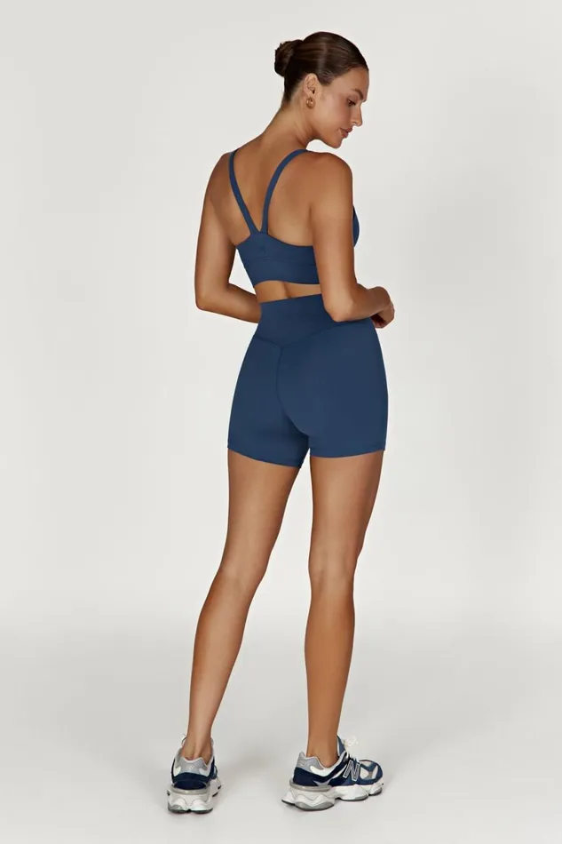Meshki Activewear Women Carly Bike Shorts 8211 Navy Navy