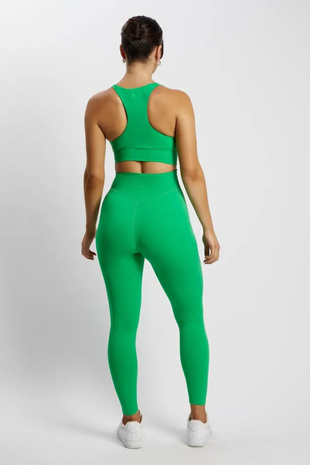 Meshki Activewear Women Thea Racerback Crop Top 8211 Bright Green Brightgreen Meshki Activewear Women Thea Racerback Crop Top 8211 Bright Green Brightgreen