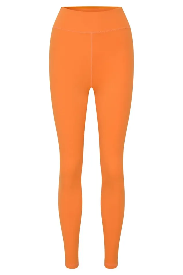 Meshki Activewear Women Venus V Back Leggings 8211 Tangerine Tangerine Meshki Activewear Women Venus V Back Leggings 8211 Tangerine Tangerine