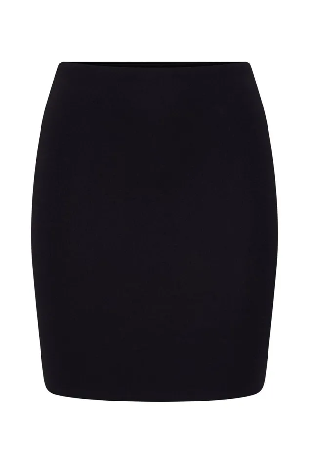 Meshki Basic Bottoms Women Harlow Mini Skirt 8211 Black Black Meshki Basic Bottoms Women Harlow Mini Skirt 8211 Black Black