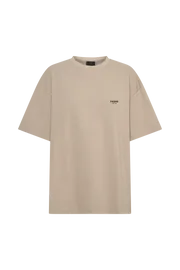 Meshki Basic Tops Women Jaimie Oversized Unisex Tee 8211 Cement Cement