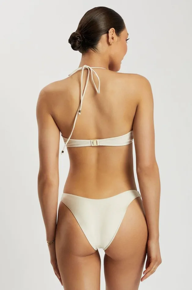 Meshki Bikini Bottoms Women Bambi Cheeky Cut Bikini Bottoms 8211 Ivory Ivory Meshki Bikini Bottoms Women Bambi Cheeky Cut Bikini Bottoms 8211 Ivory Ivory