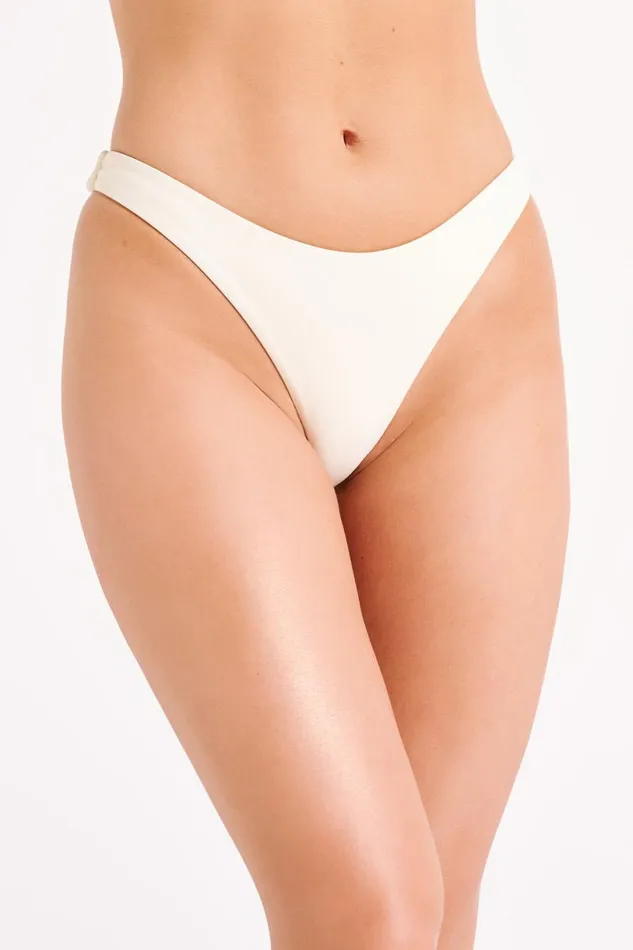 Meshki Bikini Bottoms Women Bambi Recycled Cheeky Cut Bikini Bottoms 8211 Ivory Ivory Meshki Bikini Bottoms Women Bambi Recycled Cheeky Cut Bikini Bottoms 8211 Ivory Ivory