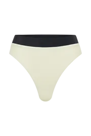 Meshki Bikini Bottoms Women Giulia Recycled Contrast Bikini Bottom 8211 Ivory Ivory