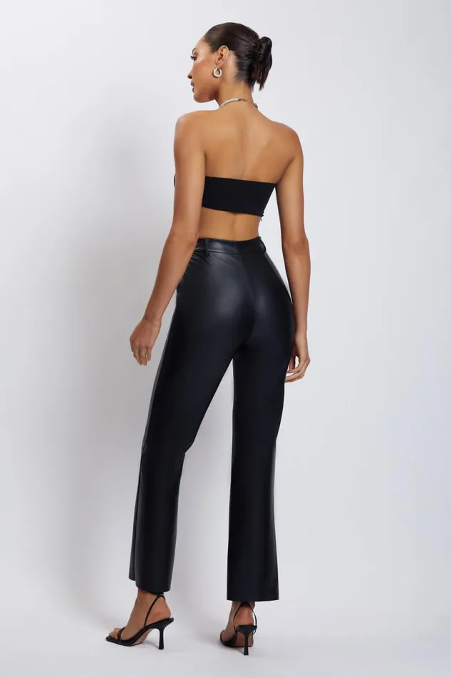 Meshki Crop Tops Women Lea Diamante Chain Halter Neck Crop Top 8211 Black Black Meshki Crop Tops Women Lea Diamante Chain Halter Neck Crop Top 8211 Black Black