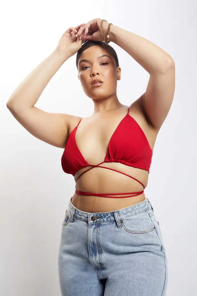 Meshki Crop Tops Women Suzie Triangle Bralette 8211 Chilli Pepper Chillipepper Meshki Crop Tops Women Suzie Triangle Bralette 8211 Chilli Pepper Chillipepper