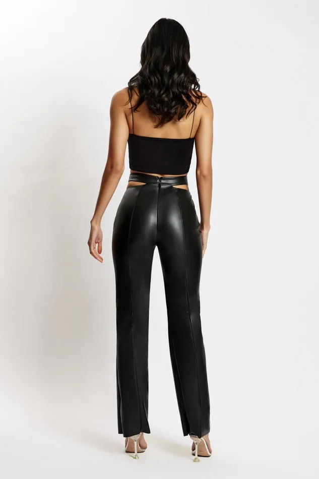 Meshki Crop Tops Women Yvonne Cami Crop Top 8211 Black Black
