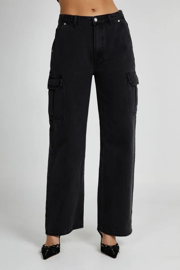 Meshki Denim Women Jagger Relaxed Denim Jean 8211 Washed Black Washedblack Meshki Denim Women Jagger Relaxed Denim Jean 8211 Washed Black Washedblack