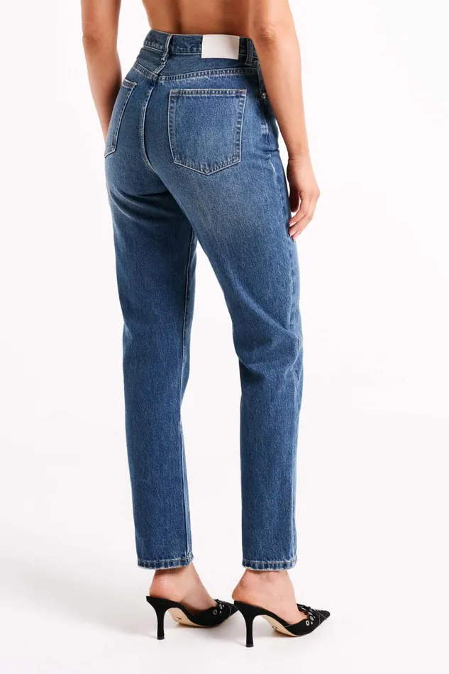Meshki Denim Women Mattea Denim Jeans 8211 Dark Blue Darkblue