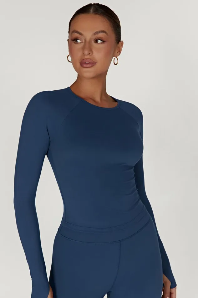 Meshki Long Sleeve Tops Women Venus Long Sleeve Top 8211 Navy Navy