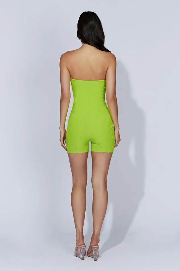 Meshki Maternity Dresses Women Ginny Strapless Knitted Playsuit 8211 Fresh Green Freshgreen Meshki Maternity Dresses Women Ginny Strapless Knitted Playsuit 8211 Fresh Green Freshgreen
