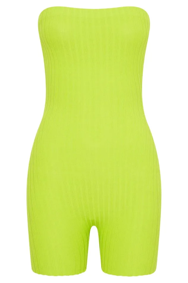 Meshki Maternity Dresses Women Ginny Strapless Knitted Playsuit 8211 Fresh Green Freshgreen Meshki Maternity Dresses Women Ginny Strapless Knitted Playsuit 8211 Fresh Green Freshgreen