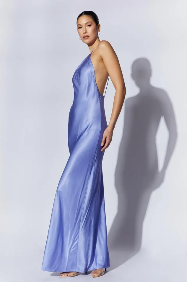 Meshki Maxi Dresses Women Alena One Shoulder Maxi Dress 8211 Lavender Lavender