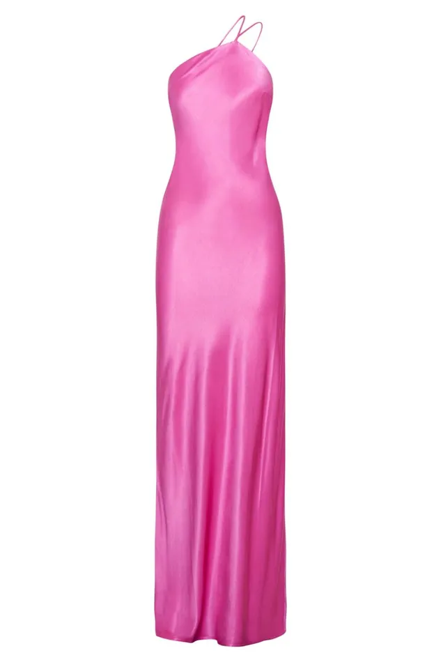 Meshki Maxi Dresses Women Alena One Shoulder Maxi Dress 8211 Pink Pink Meshki Maxi Dresses Women Alena One Shoulder Maxi Dress 8211 Pink Pink