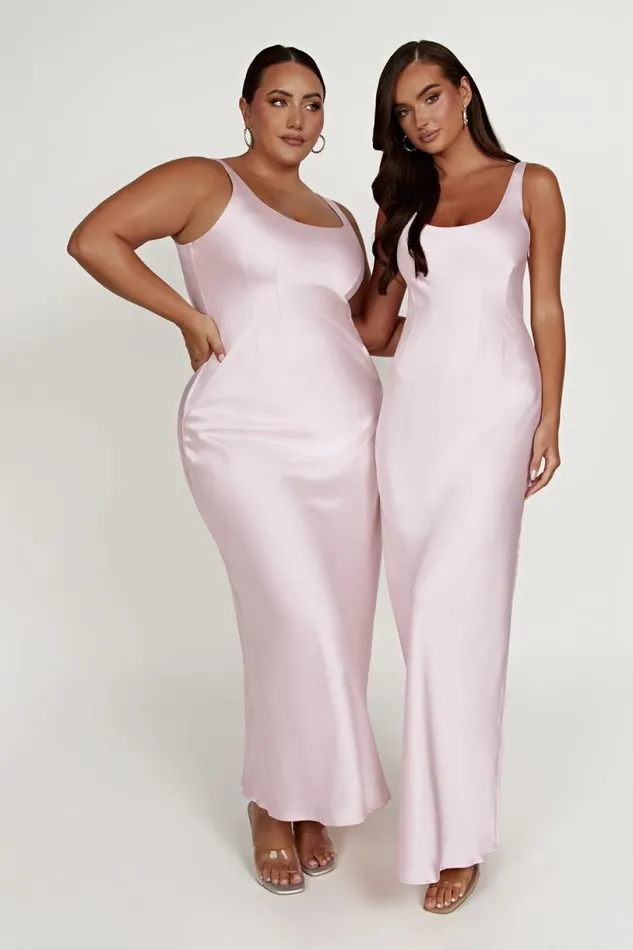 Meshki Maxi Dresses Women Arora Corset Maxi Dress 8211 Crystal Rose Crystalrose