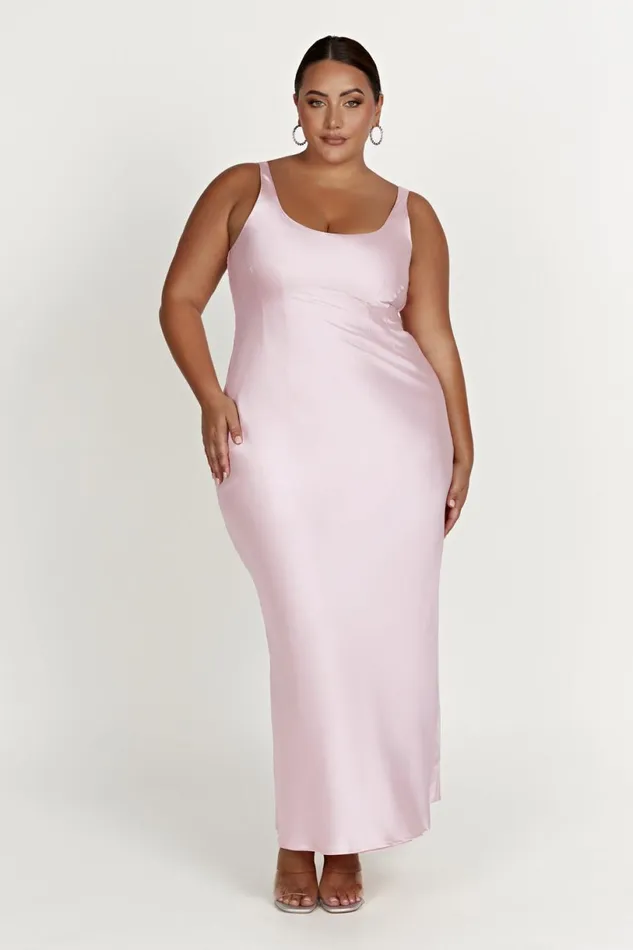 Meshki Maxi Dresses Women Arora Corset Maxi Dress 8211 Crystal Rose Crystalrose