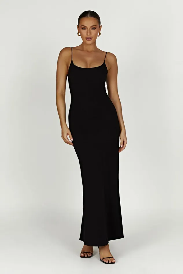 Meshki Maxi Dresses Women Aylani Cami Maxi Dress 8211 Black Black
