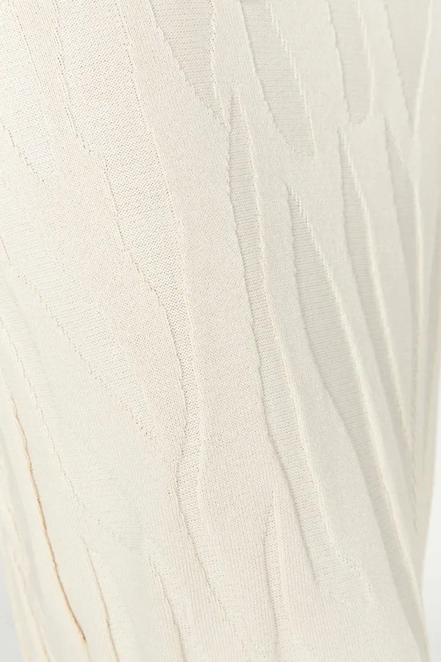 Meshki Maxi Dresses Women Brinley Long Sleeve Knit Maxi Dress 8211 Ivory Ivory
