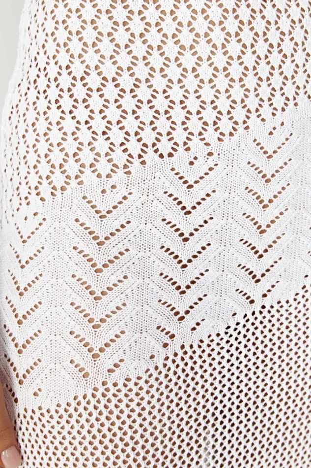 Meshki Maxi Dresses Women Jody One Shoulder Mixed Yarn Dress 8211 White White