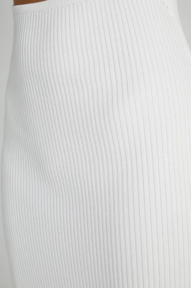 Meshki Maxi Dresses Women Kaesha Knit Maxi Dress 8211 White White
