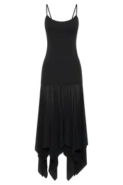 Meshki Maxi Dresses Women Minka Chiffon Maxi Dress 8211 Black Black