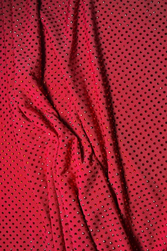 Meshki Maxi Dresses Women Rafaela Diamante Maxi Dress 8211 Vermilion Red Vermilionred