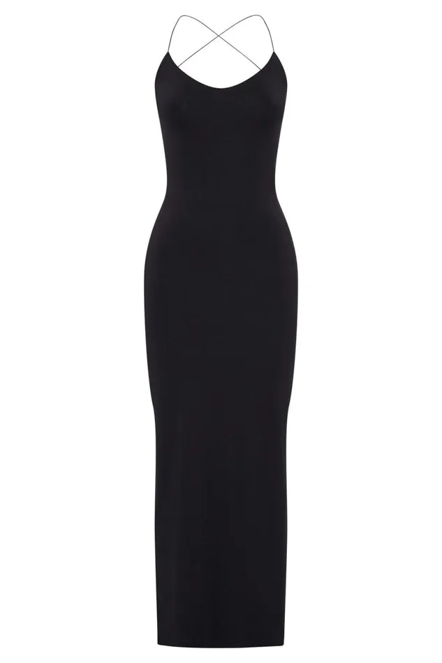 Meshki Maxi Dresses Women Sabine Backless Maxi Dress 8211 Black Black