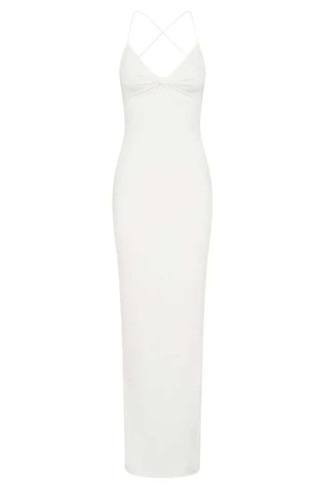 Meshki Maxi Dresses Women Sinead Twist Maxi Dress 8211 White White